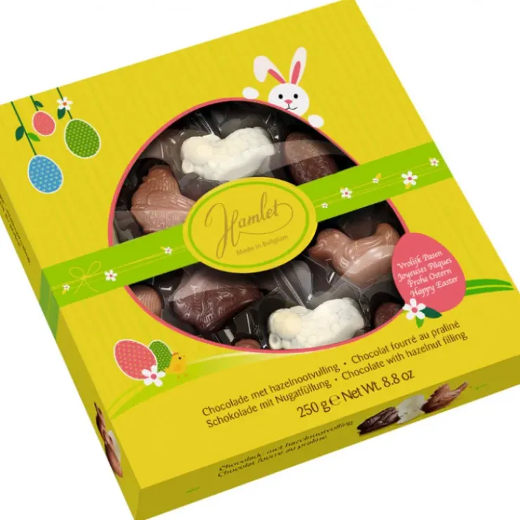 Clearance HAMLET Chocolats de Pâques Assortiment Animaux Praliné 250g