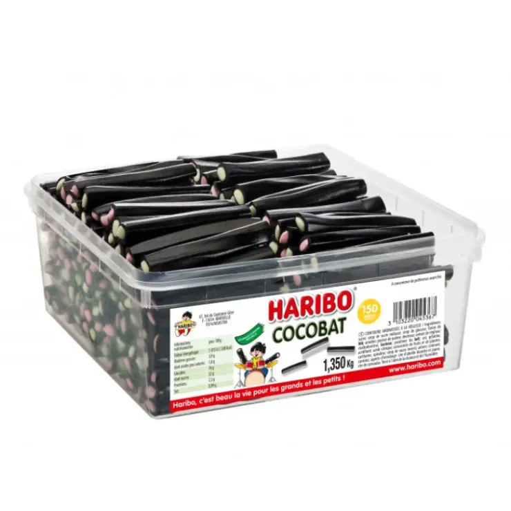 Hot HARIBO Cocobat x 150 - Boîte Bonbon
