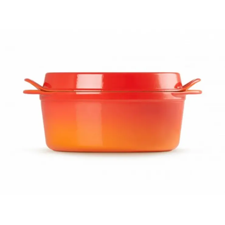 Best LE CREUSET Cocotte Doufeu Ovale en Fonte 32 cm Volcanique