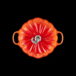 LE CREUSET Cocotte en Fonte Citrouille 24 cm Volcanique