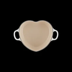 Discount LE CREUSET Cocotte en Fonte Cœur 20 cm Blanc