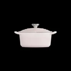 Hot LE CREUSET Cocotte en Fonte Cœur 20 cm Shell Pink