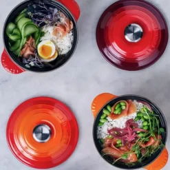 Best LE CREUSET Cocotte en Fonte Every 18 cm Volcanique