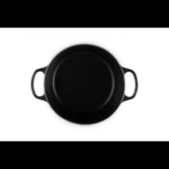 Hot LE CREUSET Cocotte en Fonte Haute 26 cm Noir Ebène