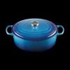 Clearance LE CREUSET Cocotte en Fonte Ovale 33 cm Azur Signature