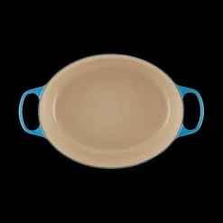Clearance LE CREUSET Cocotte en Fonte Ovale 33 cm Azur Signature