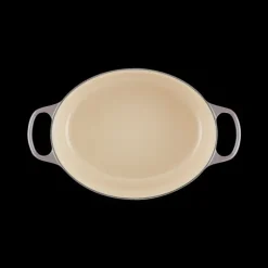 Hot LE CREUSET Cocotte en fonte Ovale 31 cm Flint Signature