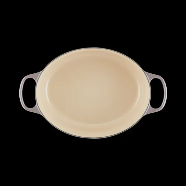 Hot LE CREUSET Cocotte en fonte Ovale 31 cm Flint Signature