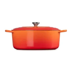 New LE CREUSET Cocotte en fonte Ovale 35 cm Volcanique Signature
