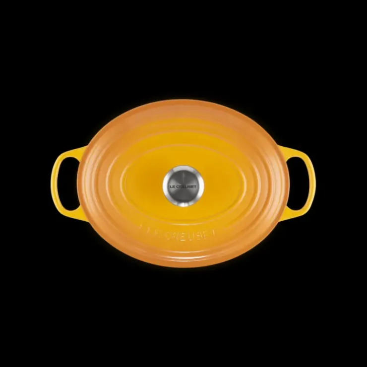 Online LE CREUSET Cocotte en fonte Ovale 31 cm Nectar Signature