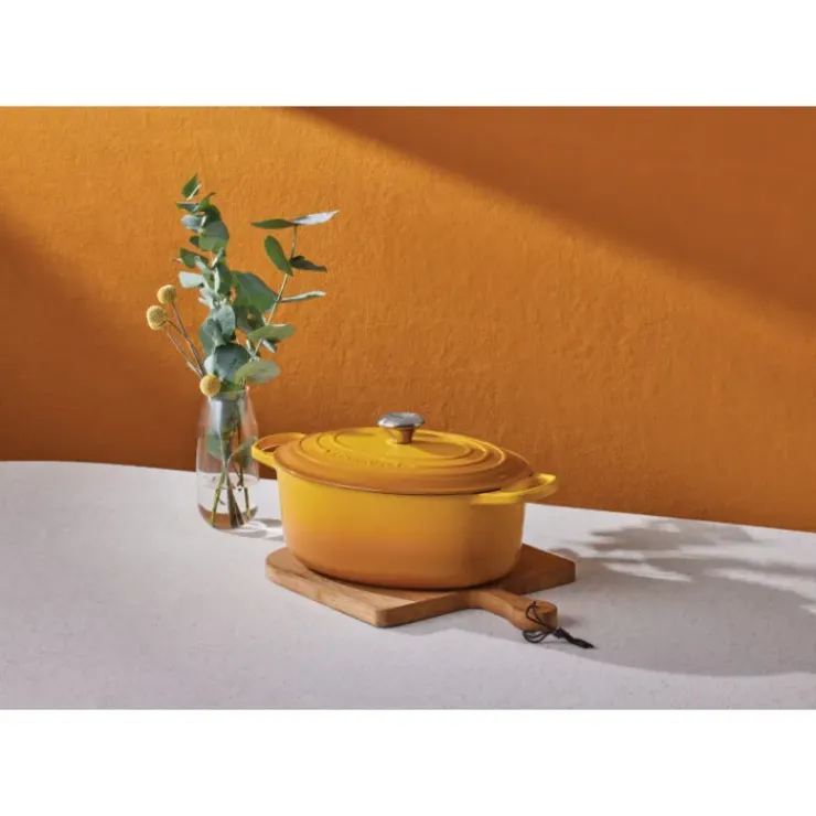 Online LE CREUSET Cocotte en fonte Ovale 31 cm Nectar Signature