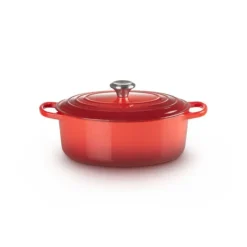 Online LE CREUSET Cocotte en Fonte Ovale 29 cm Cerise Signature