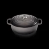 Hot LE CREUSET Cocotte en fonte Ovale 29 cm Flint Signature