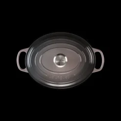 Hot LE CREUSET Cocotte en fonte Ovale 29 cm Flint Signature