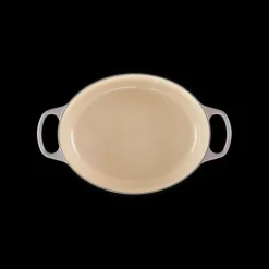 Hot LE CREUSET Cocotte en fonte Ovale 29 cm Flint Signature
