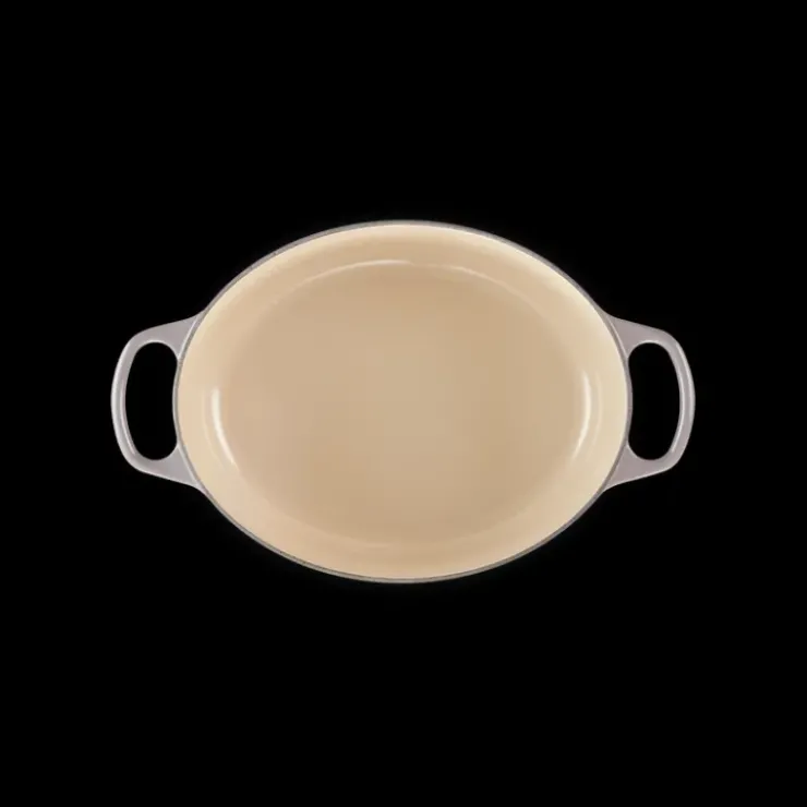 Hot LE CREUSET Cocotte en fonte Ovale 29 cm Flint Signature