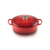 Clearance LE CREUSET Cocotte en Fonte Ovale 31 cm Cerise Signature