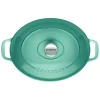 Outlet CHASSEUR Cocotte en Fonte Ovale 33 cm Quartz