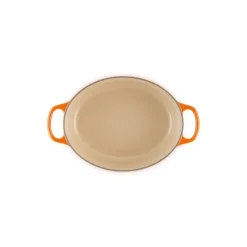 LE CREUSET Cocotte en fonte Ovale 40 cm Volcanique Signature