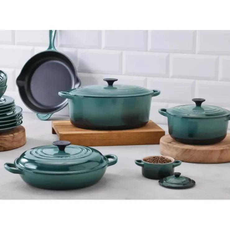 Best LE CREUSET Cocotte en Fonte Ovale Tradition 31 cm Océan