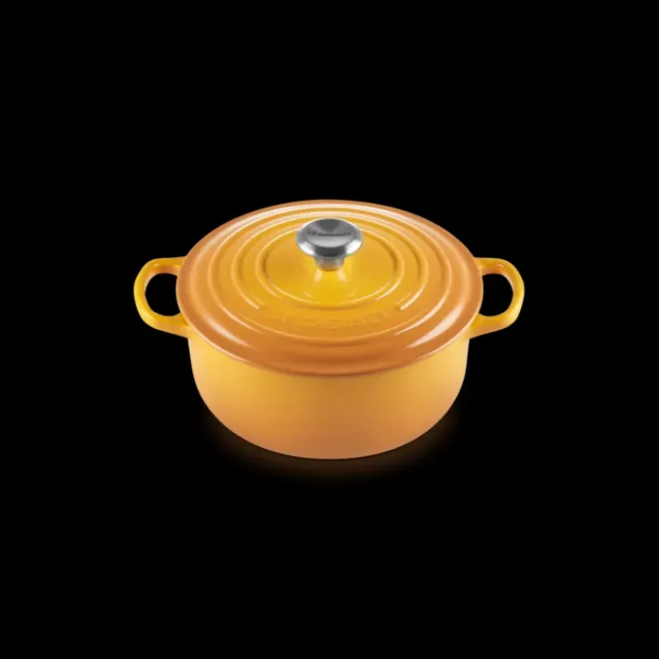 Discount LE CREUSET Cocotte en Fonte Ronde 20 cm Nectar Signature