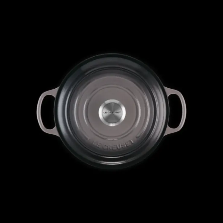 LE CREUSET Cocotte en fonte Ronde 24 cm Flint Signature