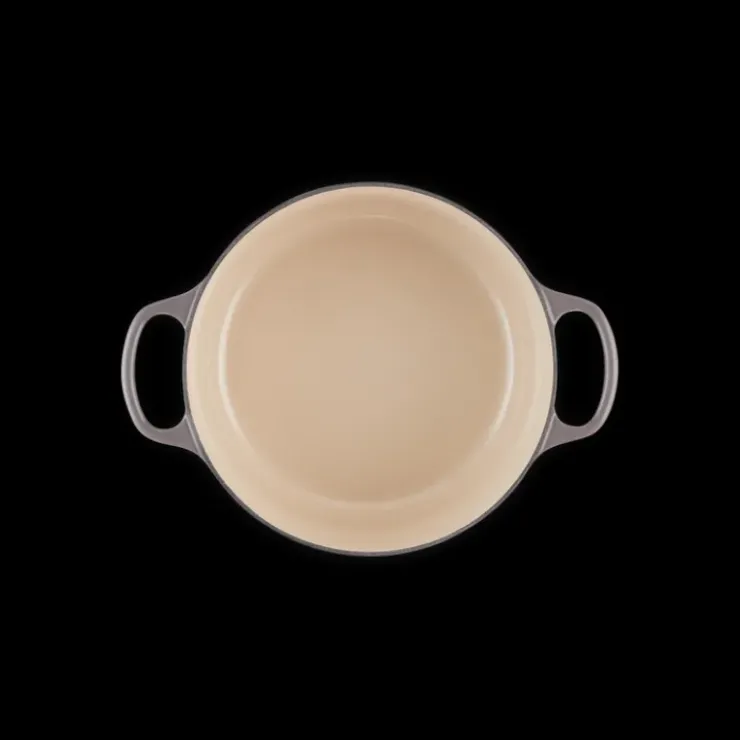 LE CREUSET Cocotte en fonte Ronde 24 cm Flint Signature