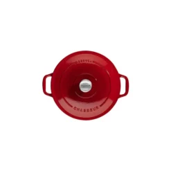 Sale CHASSEUR Cocotte en Fonte Ronde 18 cm Rubis