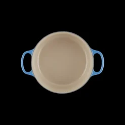 Sale LE CREUSET Cocotte en Fonte Ronde 22 cm Signature Azur
