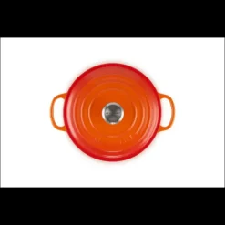 Online LE CREUSET Cocotte en Fonte Ronde 20 cm Volcanique Signature
