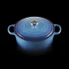 Clearance LE CREUSET Cocotte en Fonte Ronde 28 cm Signature Azur