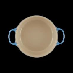 Clearance LE CREUSET Cocotte en Fonte Ronde 28 cm Signature Azur
