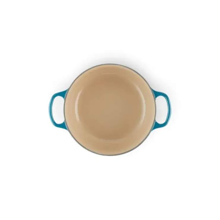 Online LE CREUSET Cocotte en Fonte Ronde 20 cm Deep Teal Signature