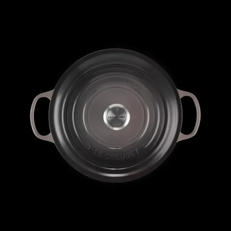 Clearance LE CREUSET Cocotte en Fonte Ronde 28 cm Flint Signature