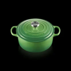 Clearance LE CREUSET Cocotte en Fonte Ronde 24 cm Bamboo Signature