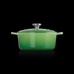 Clearance LE CREUSET Cocotte en Fonte Ronde 24 cm Bamboo Signature
