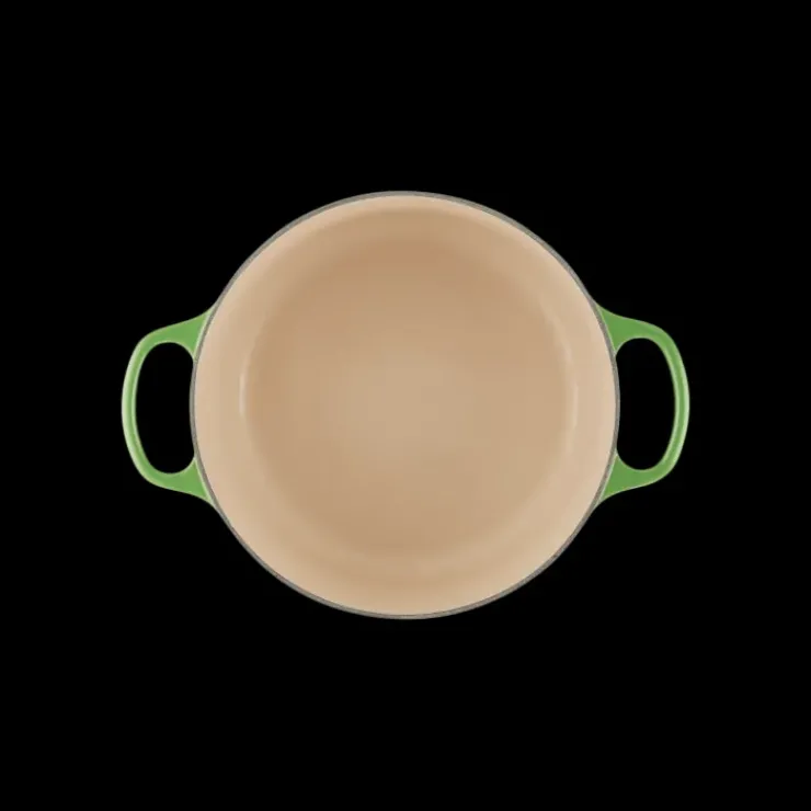 Clearance LE CREUSET Cocotte en Fonte Ronde 24 cm Bamboo Signature