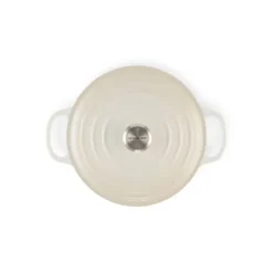 Online LE CREUSET Cocotte en fonte Ronde 26 cm Meringue Signature