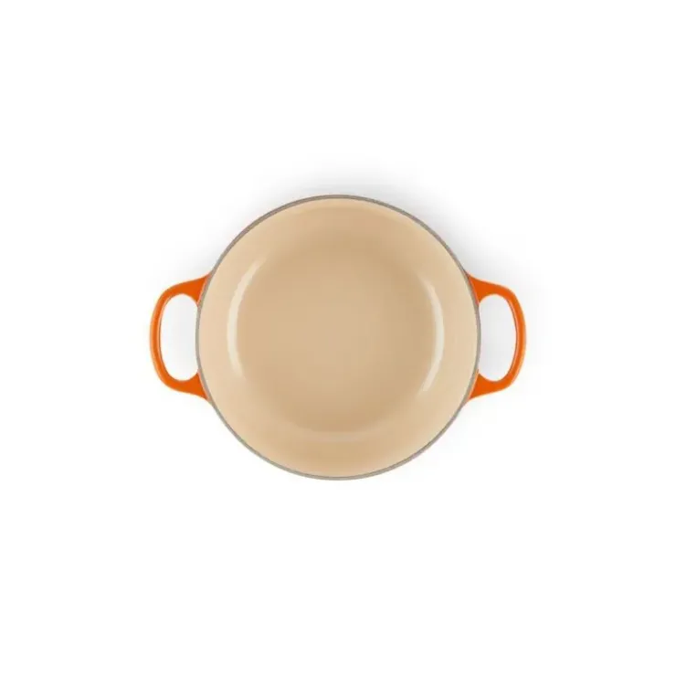 New LE CREUSET Cocotte en fonte Ronde 28 cm Volcanique Signature