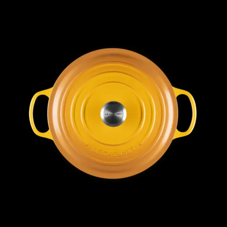 Clearance LE CREUSET Cocotte en fonte Ronde 28 cm Nectar Signature