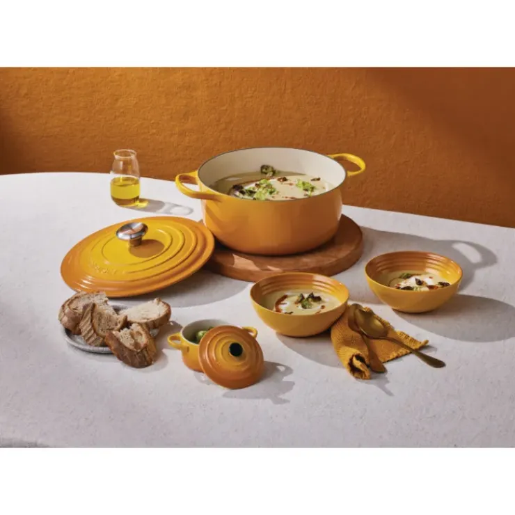 Clearance LE CREUSET Cocotte en fonte Ronde 28 cm Nectar Signature