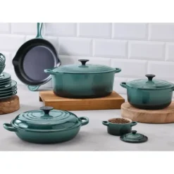 Sale LE CREUSET Cocotte en Fonte Ronde Tradition 26 cm Océan