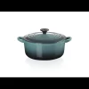 Clearance LE CREUSET Cocotte en Fonte Ronde Tradition 20 cm Océan