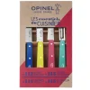 New OPINEL Coffret 3 Couteaux de Cuisine et un Eplucheur Pop 80 Les Essentiels