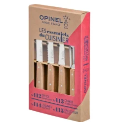 Outlet OPINEL Coffret 3 Couteaux de Cuisine et un Eplucheur Les Essentiels