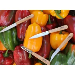 Outlet OPINEL Coffret 3 Couteaux de Cuisine et un Eplucheur Les Essentiels