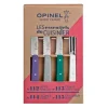 Discount OPINEL Coffret 3 Couteaux de Cuisine et un Eplucheur Art Déco Les Essentiels