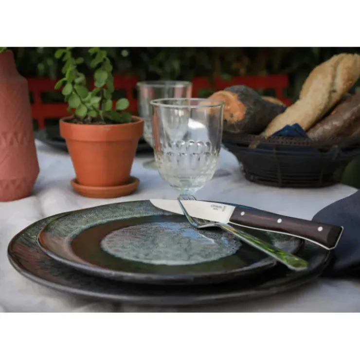 Sale OPINEL Coffret 4 Couteaux de Table Frêne Sombre Facette