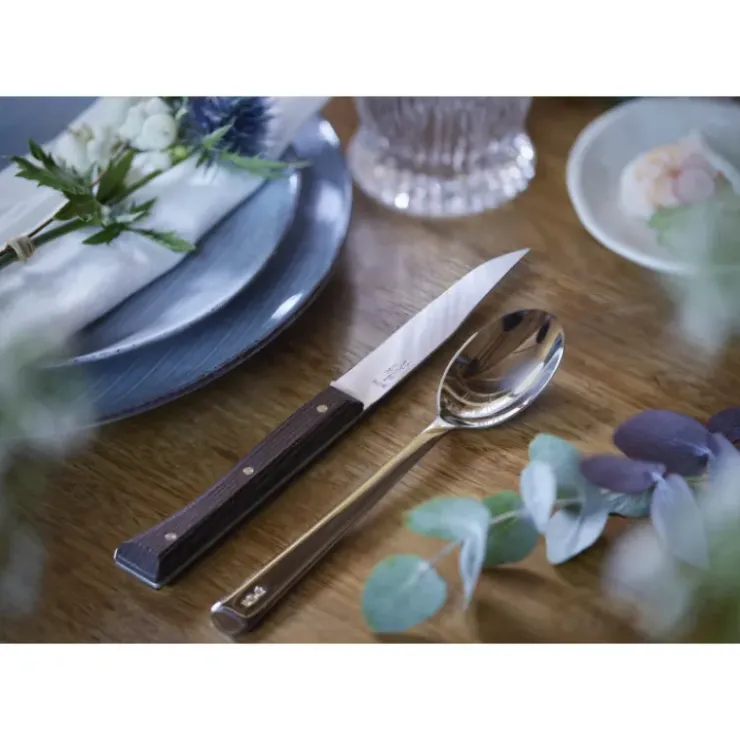 Sale OPINEL Coffret 4 Couteaux de Table Frêne Sombre Facette