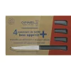 Sale OPINEL Coffret 4 Couteaux de Table Anthracite Microdenté Bon Appétit +